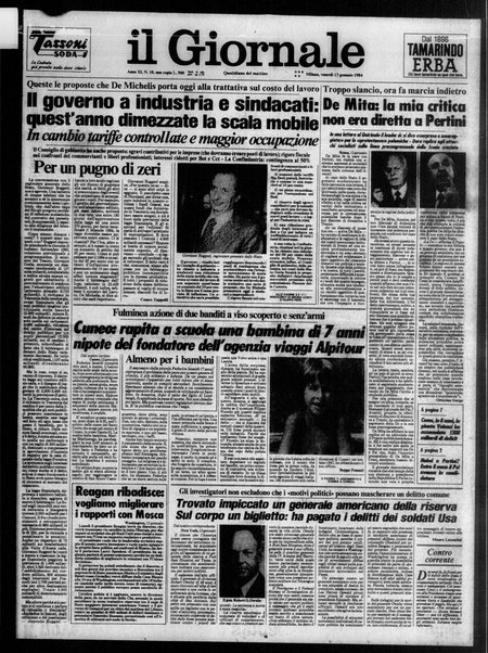 Il giornale : quotidiano del mattino